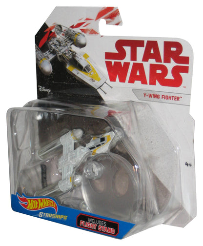 Star Wars Hot Wheels Starships (2016) Y-Wing Fighter Toy Vehicle - (Dented Plastic)