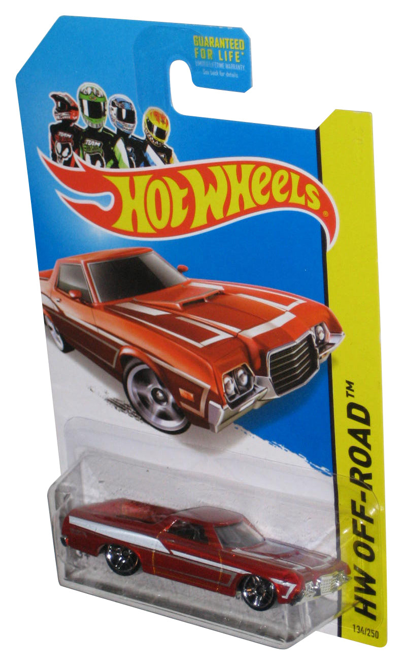 Hot Wheels HW Off-Road (2013) Red '72 Ford Ranchero Car 134/250