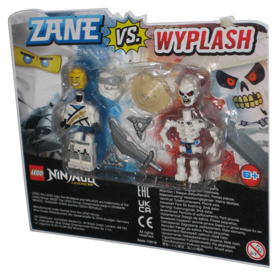 LEGO Ninjago Legacy (2021) Zane vs. Wyplash Mini Figure 2-Pack