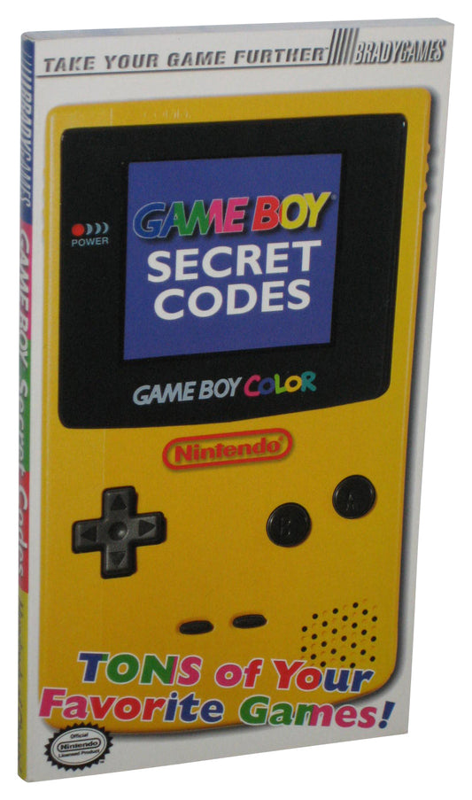 Gameboy Secret Codes Bradygames Take Your Game Further Paperback Book