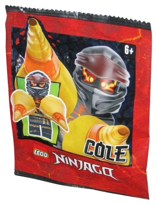 LEGO Ninjago Cole Bagged Foil Pack Mini Figure 892071 w/ Drilling Weapons