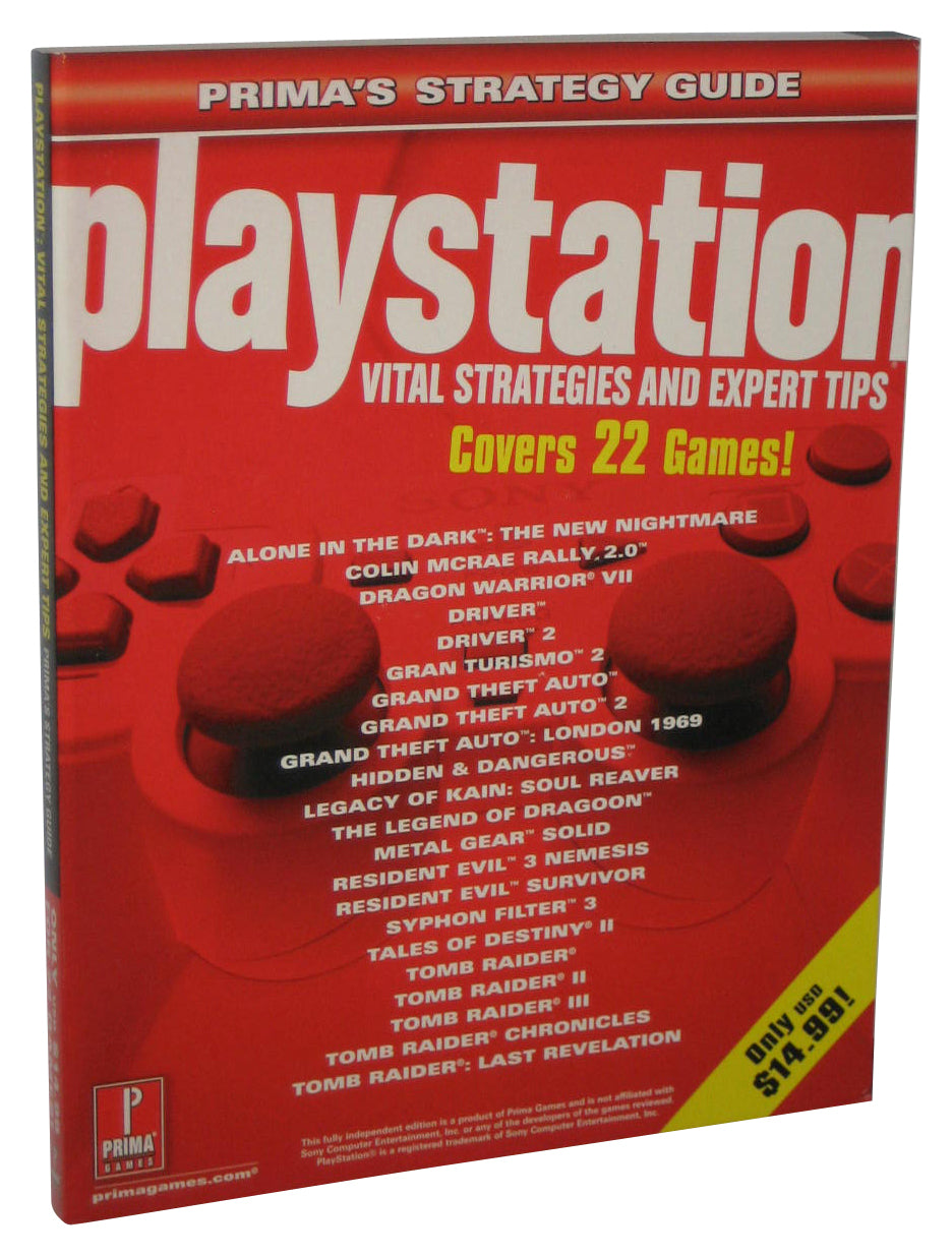PlayStation Vital Strategies & Expert Tips (2002) Prima Games Strategy Guide Book