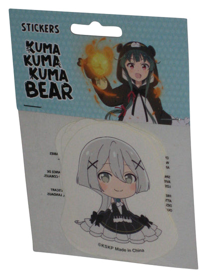 Kuma Kuma Kuma Bear Characters Die-Cut Anime Sticker Pack GE-452031