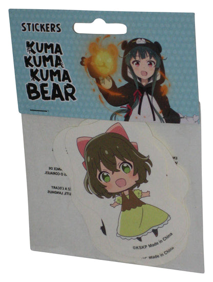 Kuma Kuma Kuma Bear Characters Die-Cut Anime Sticker Pack GE-452030
