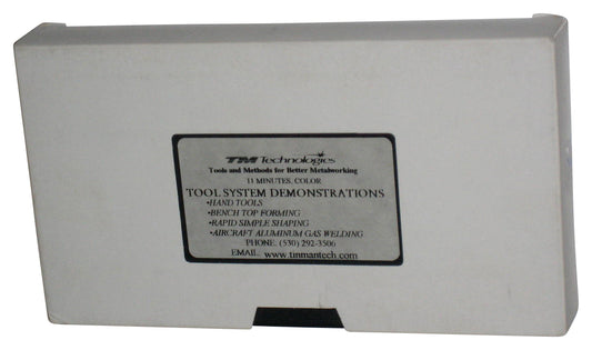 TM Technolgies Tool System Demonstrations Metalworking Tinmantech VHS Tape