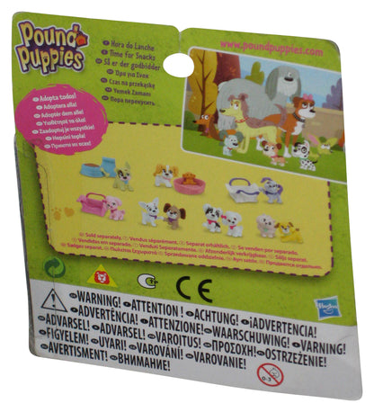 Pound Puppies Time For Snacks (2012) Hasbro Figure Toy Set 2-Pack