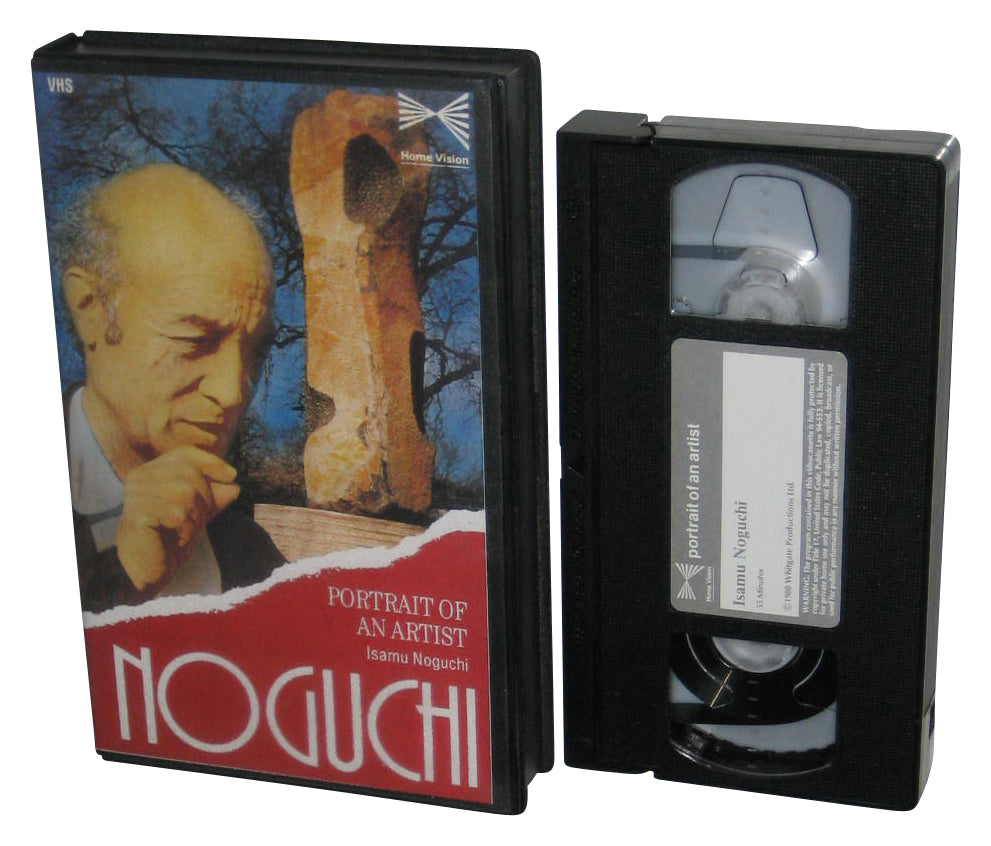 Portrait of An Artist Isamu Noguchi (1980) Home Vision VHS Tape