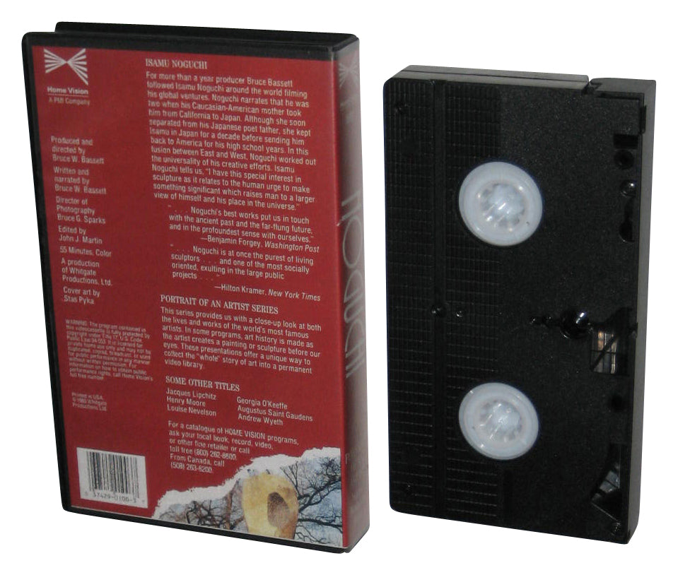 Portrait of An Artist Isamu Noguchi (1980) Home Vision VHS Tape
