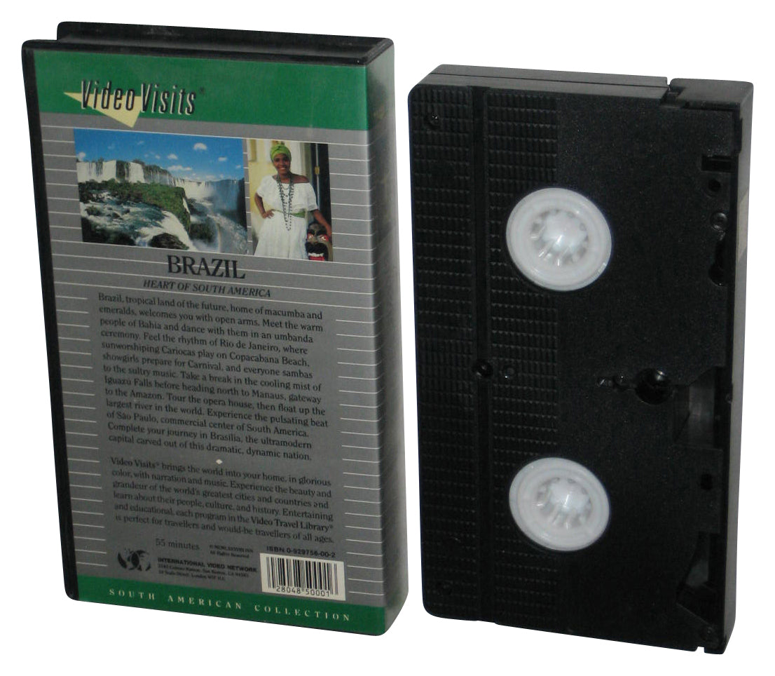 Video Visits Brazil South American Collection VHS Tape