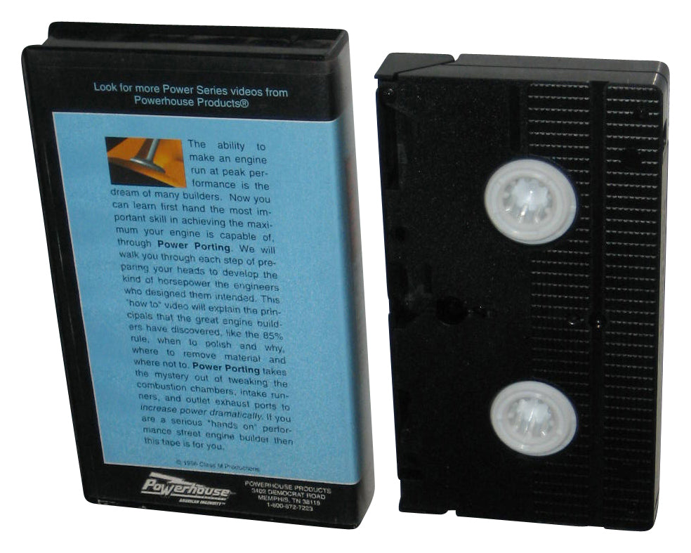 Powerhouse American Ingenuity Power Series Porting Cylinder Head VHS Tape