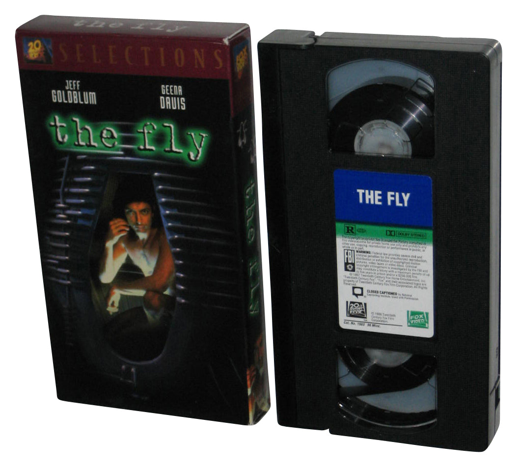The Fly Vintage 20th Fox Selections VHS Tape - (Jeff Goldblum / Geena Davis)