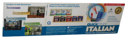 The Learning Company Quickstudy Italian Conversational 3CD Set