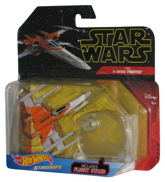 Star Wars Poe's X-Wing Fighter (2018) Hot Wheels Starships Toy Vehicle
