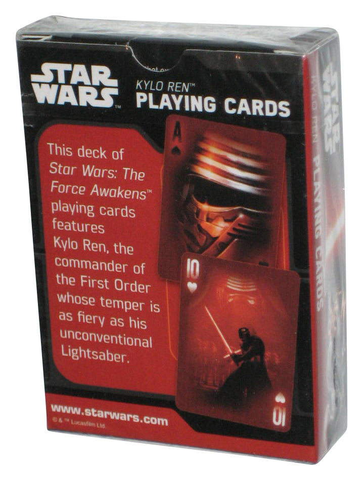 Star Wars The Force Awakens Kylo Ren Cartamundi Playing Cards