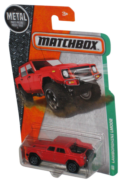 Matchbox Lamborghini LM002 (2016) Mattel Red Toy Car 101/125