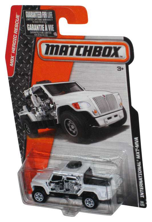 Matchbox MBX Heroic Rescue (2014) International MXT-MVA White Toy 68/120