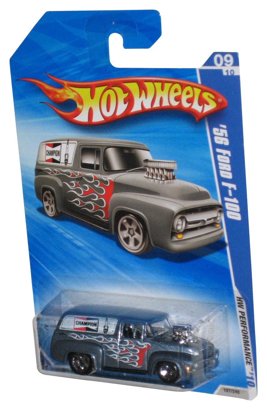 Hot Wheels HW Performance Gray '56 Ford (2009) Mattel Toy Car 107/240