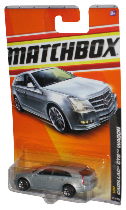 Matchbox VIP (2010) Gray Cadillac CTS Wagon Toy Car 37/100