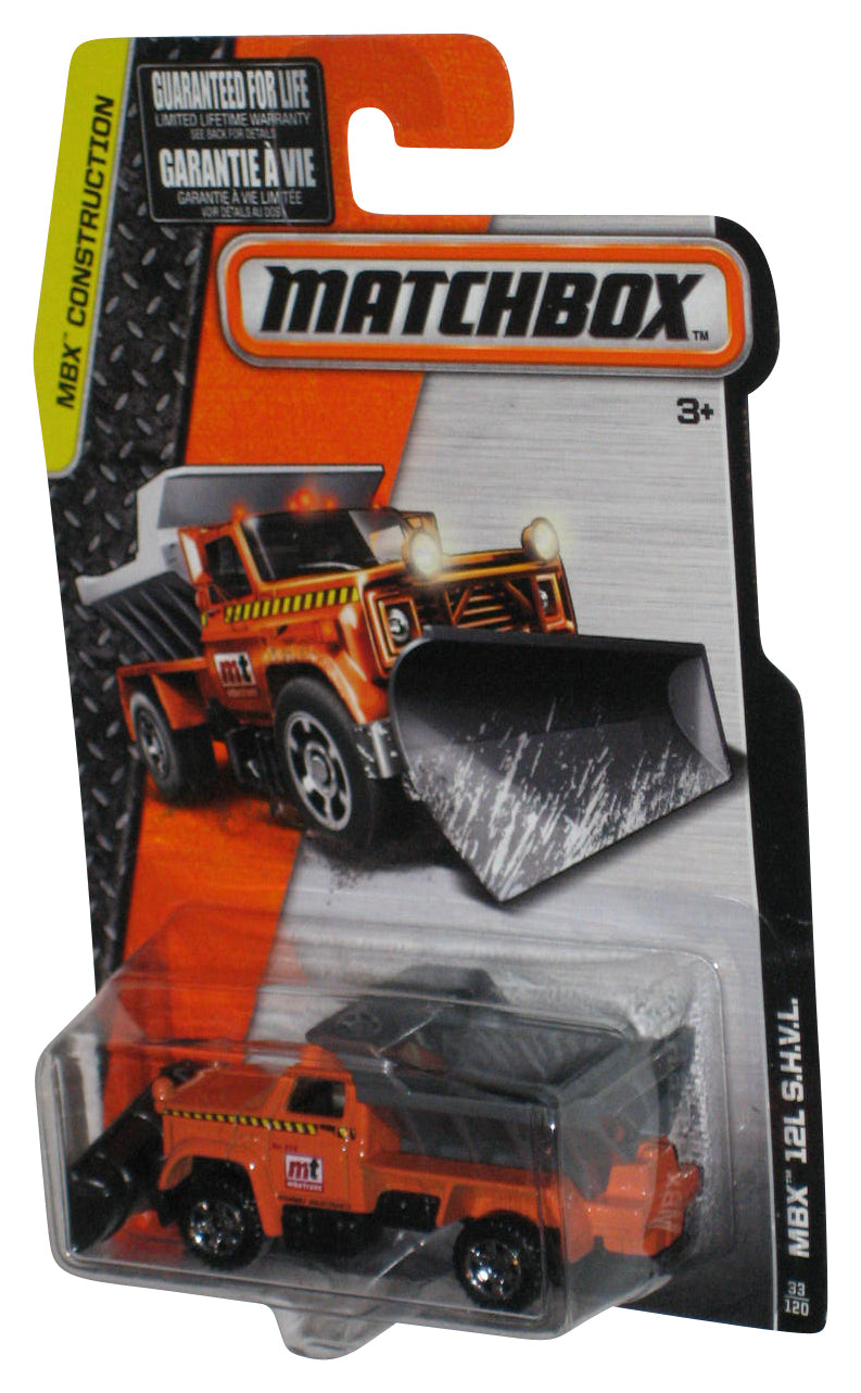 Matchbox MBX 12L S.H.V.L. Orange & Gray Construction Toy 33/120