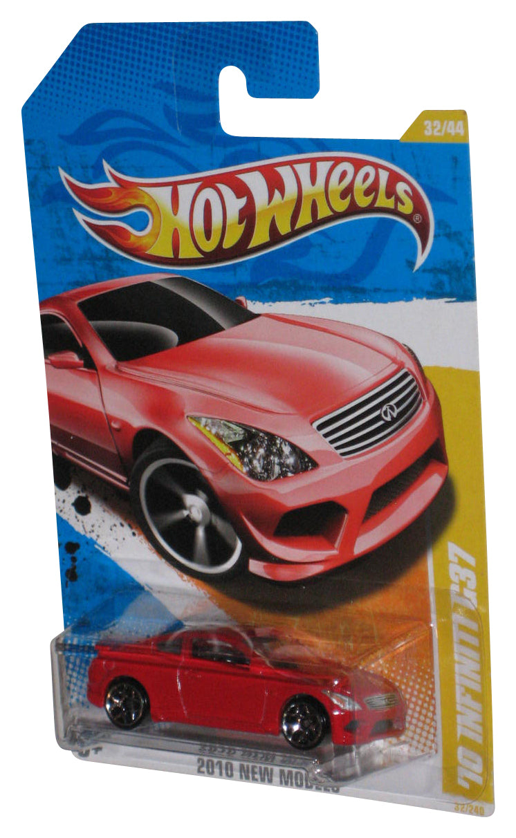 Hot Wheels 2010 New Models 32/44 Red '10 Infiniti G37 Toy Car 32/240
