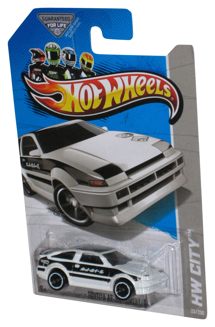 Hot Wheels HW City (2012) White Toyota AE-86 Corolla Toy Car 23/250