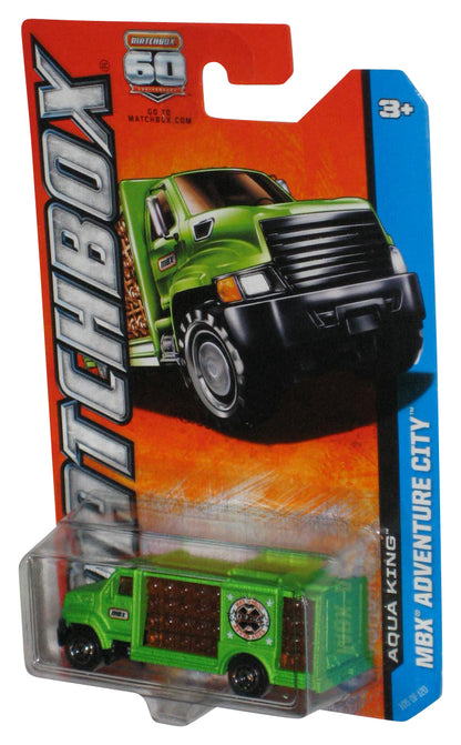 Matchbox MBX Adventure City (2012) Green Aqua King Toy Truck 105/120