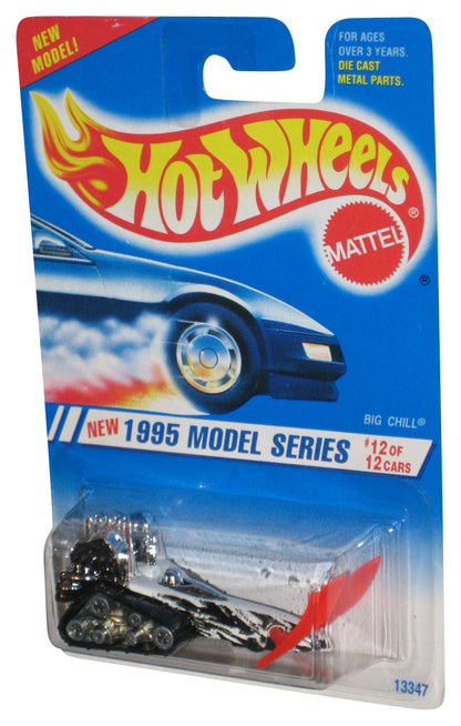 Hot Wheels New 1995 Model Series White & Black Big Chill Mattel Toy Car 12/12