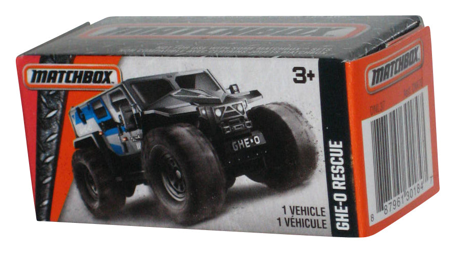 Matchbox MBX Heroic Rescue GHE-O (2016) Green Power Grabs Box Toy Vehicle 79/125