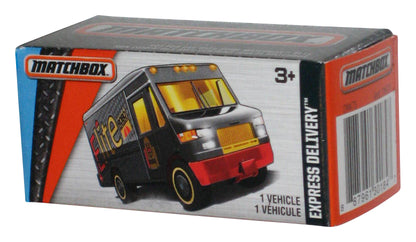 Matchbox MBX Adventure City Express Delivery (2015) Black Power Grabs Box Toy Vehicle 21/125