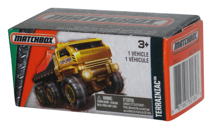 Matchbox MBX Explorers Gold Terrainiac (2016) Power Grabs Box Toy Vehicle 108/125