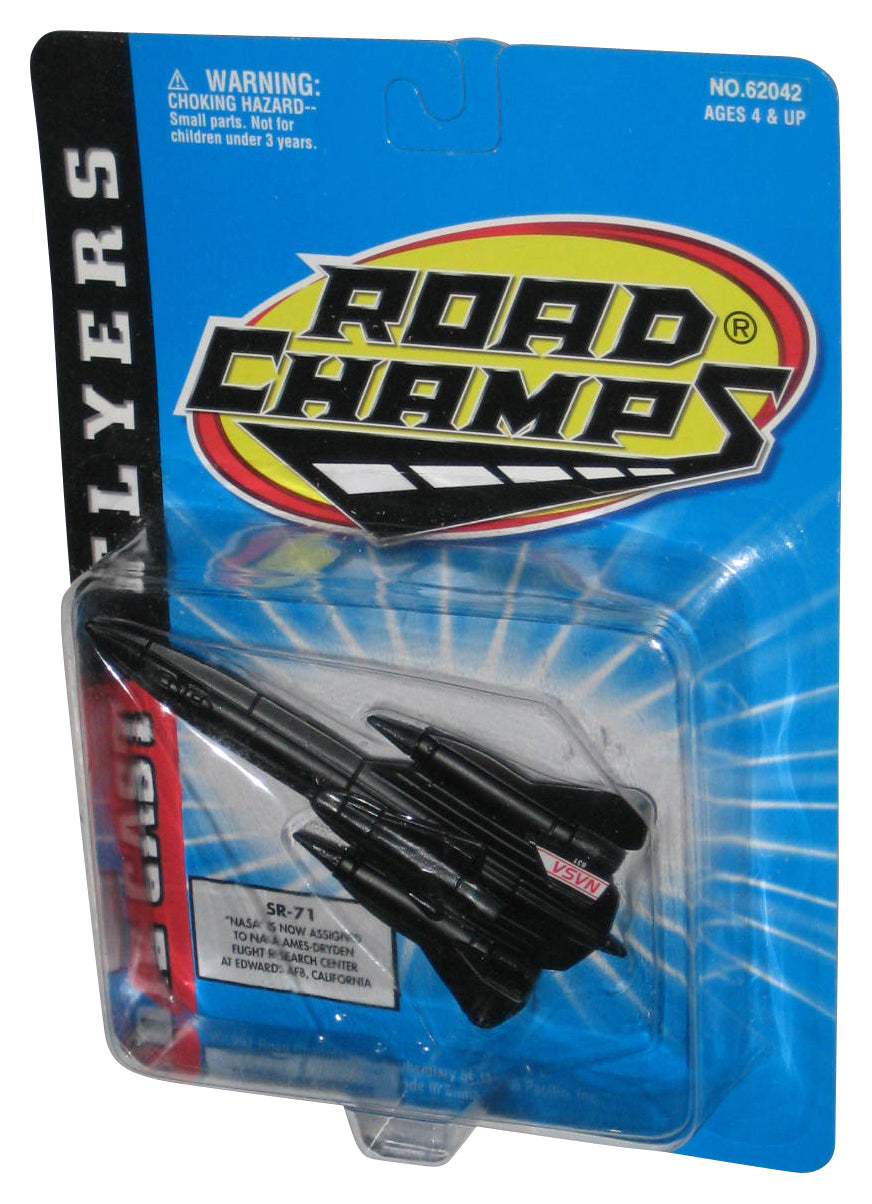 Road Champs Die-Cast Flyers (1997) Jakks Pacific SR-71 NASA Toy Plane w/ Drone