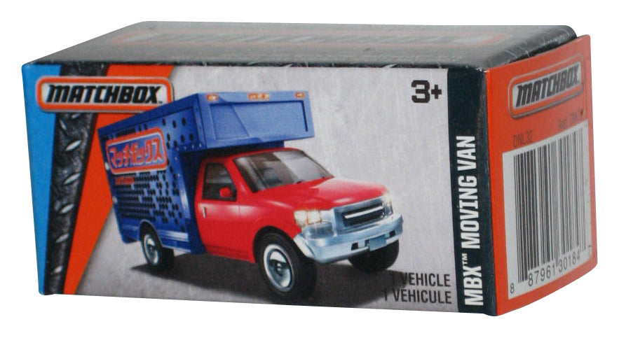 Matchbox MBX Adventure City Moving Van (2016) Power Grabs Box Toy Truck 33/125