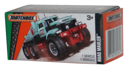 Matchbox MBX Explorers Blue Road Mauler (2015) Power Grabs Box Toy Truck 98/125