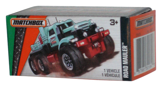 Matchbox MBX Explorers Blue Road Mauler (2015) Power Grabs Box Toy Truck 98/125