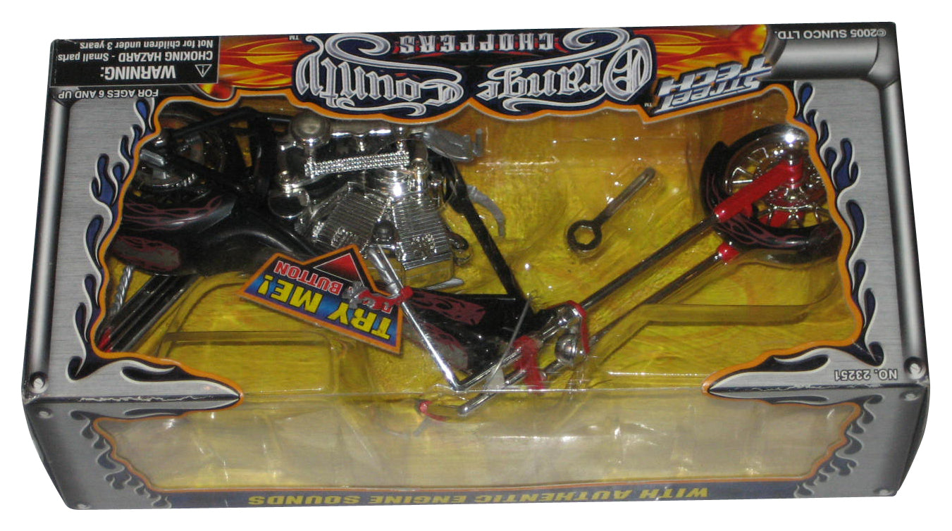 Orange County Choppers Street Tech (2005) Sunco Toy Motorcycle Bike w/ Authentic Engine Sounds