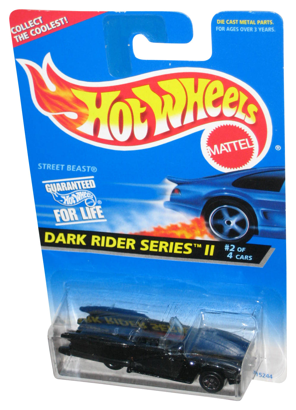 Hot Wheels Dark Rider Series 2/4 (1995) Street Beast Toy Car #401