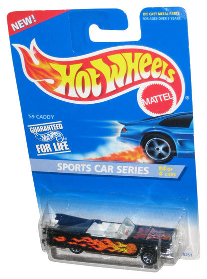 Hot Wheels Sports Car Series 4/4 (1995) '59 Caddy Toy Car #407