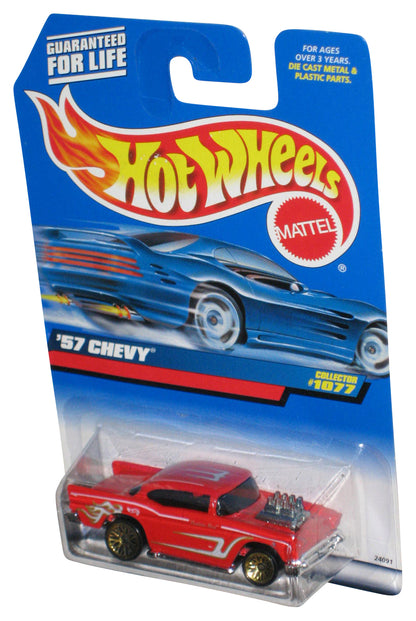 Hot Wheels Red '57 Chevy Collector (1998) Mattel Toy Car #1077