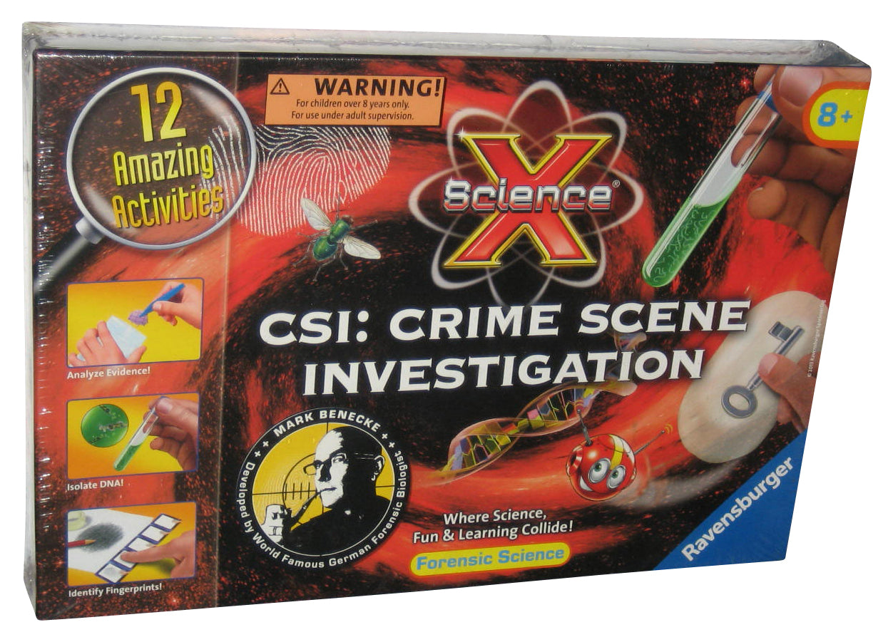 Ravensburger Science X CSI Crime Scene Investigation Activity Kit