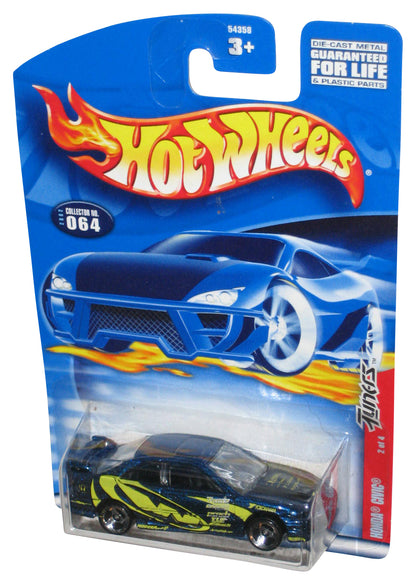 Hot Wheels Tuners 2/4 (2000) Mattel Blue Honda Civic Toy Car #064