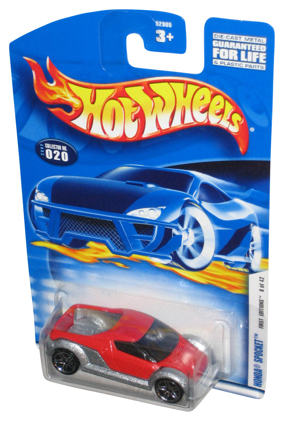 Hot Wheels Honda Spocket First Editions 8/42 (2002) Die-Cast Toy Car #020