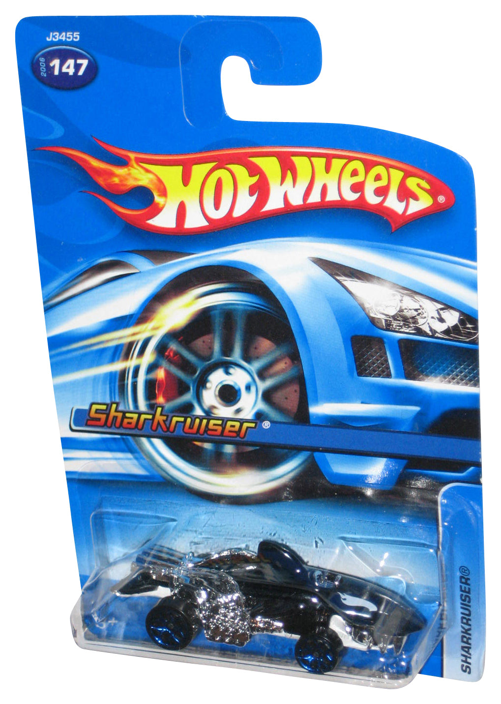 Hot Wheels Sharkruiser (2006) Mattel Blue Die-Cast Car #147
