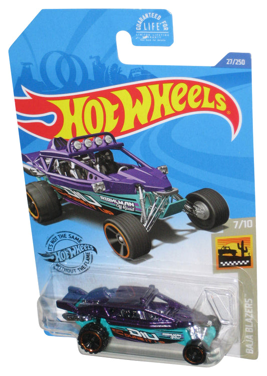 Hot Wheels Baja Blazers 7/10 (2017) Purple & Blue Dune It Up Toy Car 27/250