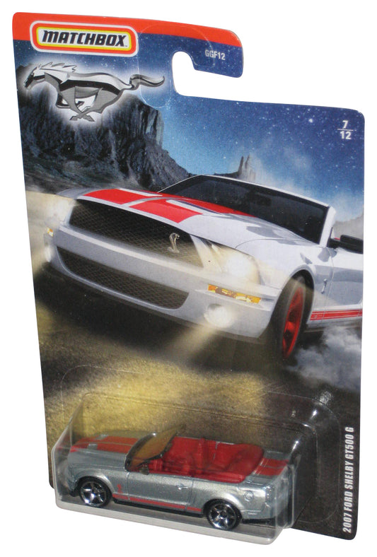 Matchbox Silver 2007 Ford Shelby GT500 G (2019) Mattel Toy Car 7/12