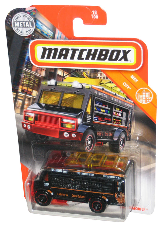 Matchbox MBX City (2019) Black Chow Mobile Die-Cast Metal Toy Truck 18/100