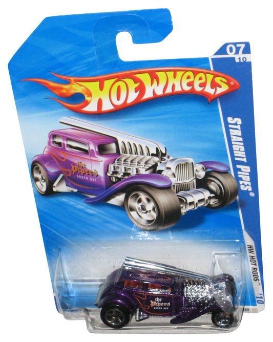 Hot Wheels HW Hot Rods '10 Purple Straight Pipes Toy Car 145/240