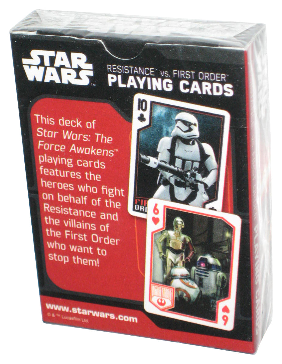 Star Wars Resistance vs First Order Cartamundi Playing Cards