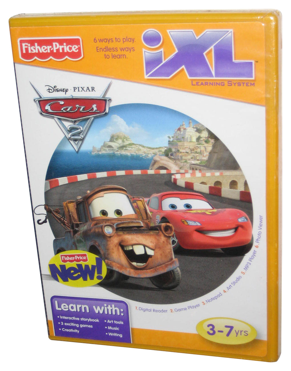 Fisher-Price iXL Learning System Software Disney Cars 2 3D Game
