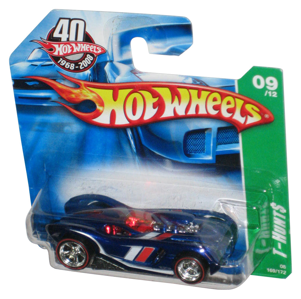Hot Wheels 40th T-Hunts (2007) Blue 16 Angels Toy Car 169/172 - (Short Card)