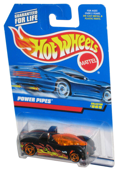 Hot Wheels Power Pipes (1997) Black Collector Toy Car #869